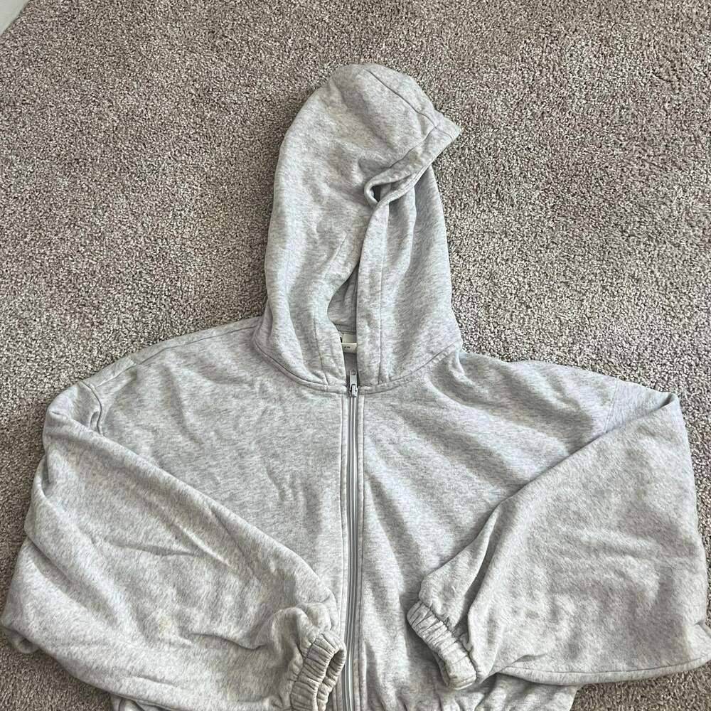 H&M Women's Grey Hoodie